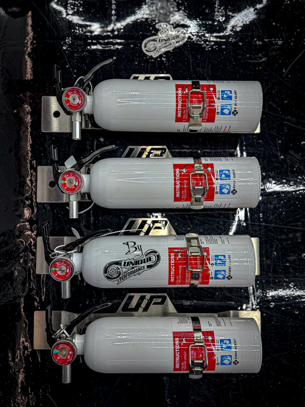 17 - Current Ford Stainless Fire Extinguisher Kit
