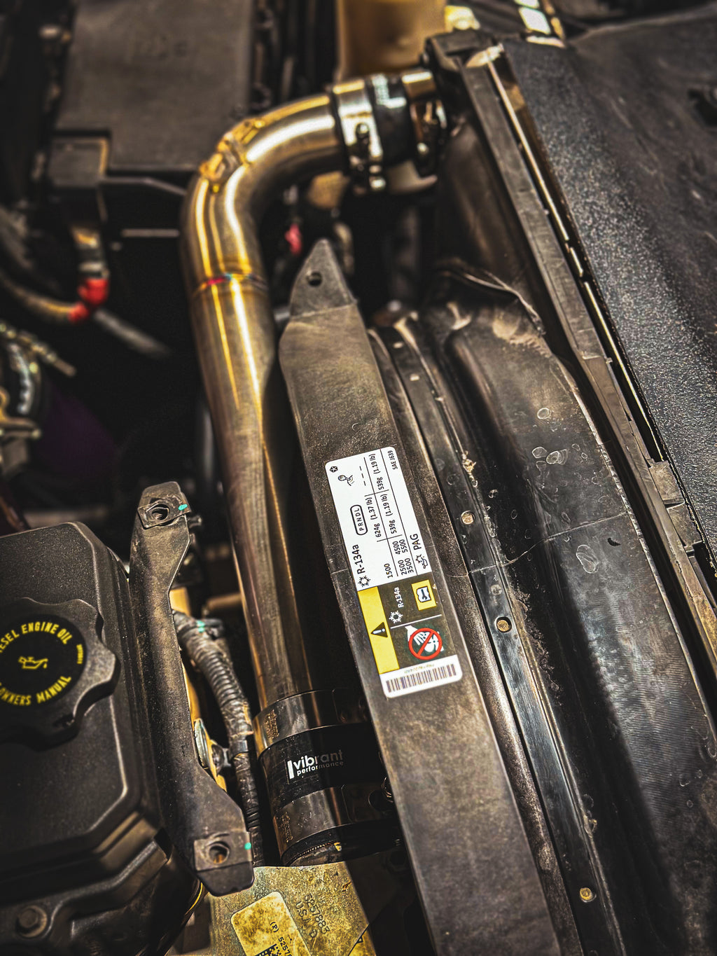 4G Fabricated Coolant Pipe